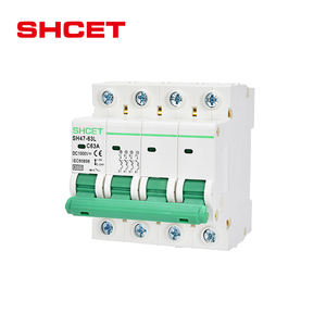 Электронный выключатель IEC CE 4.5KA 250V 500V 750V <span class=keywords><strong>1000V</strong></span> 1P 2P 3P 4P 16A 25A 32A 40A 50A 63A солнечный PV DC MCB мини-выключатель - Product Image 5