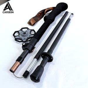 Bâton de randonnée léger en fibre de carbone 3K, bâton de marche en fibre de carbone, bâtons de <span class=keywords><strong>défense</strong></span> personnelle - Product Image 1