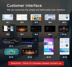Reproductor de DVD para Auto Estilo <span class=keywords><strong>Tesla</strong></span> de 13 Pulgadas con Android Auto, Cámara 360, Pantalla QLED Premium - Product Image 2