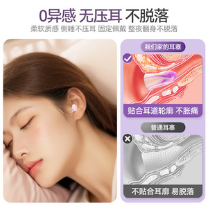 Earplugs Foam Type Noise Reduction Sleep Study High School Students Protective Hearing Protection - Product Image 4