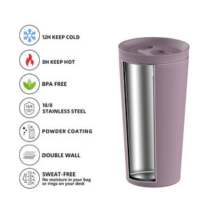 Vaso Térmico de Acero Inoxidable para Café, Personalizado con Logotipo, para Viajes, Frío y Caliente, al por Mayor - Product Image 2