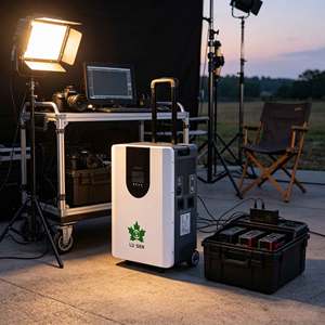 Station d'alimentation solaire mobile 3kW 4000Wh, onduleur à onde sinusoïdale pure MPPT, batterie LiFePO4 pour usage hors réseau, maison de campagne et camping - Product Image 2