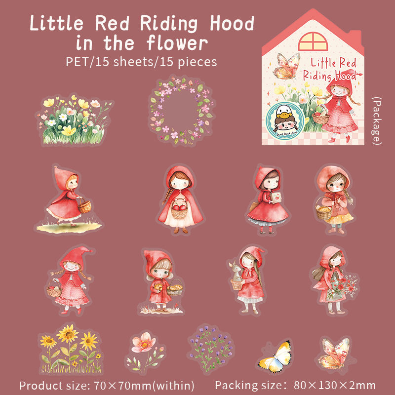 E Little Red Riding Hood