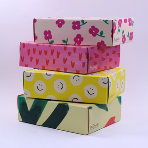 Boîtes d'expédition en carton ondulé personnalisées avec logo, grandes boîtes en carton pour vêtements et chaussures pour bébés - Product Image 6