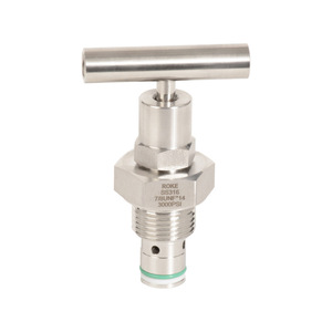Válvula de Cartucho de Acero Inoxidable ROKE 7/8 Unf 14 3000Psi, Válvula de Control de Flujo Hidráulico de Alta Presión - Product Image 5