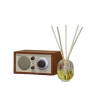 DPTYQ 2025 – Coffret diffuseur de parfum d'ambiance en verre avec bâtonnets en rotin, sans flamme, sans alcool, aromathérapie, durée 180 jours