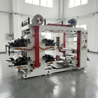 Máquina de Impresión Flexográfica Automática de 6 Colores con Control de Tensión PLC para Papel de Alta Resolución
