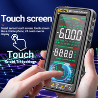 Electronic Multimeter Large Display Precision Voltage Resistance Current Detector Anti Damage Measuring Instrument