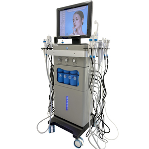 Hot 18 trong 1 đa chức năng oxy bong bóng photon ánh sáng tần số cao da làm sạch da mặt Spa trẻ hóa da máy - Product Image 2