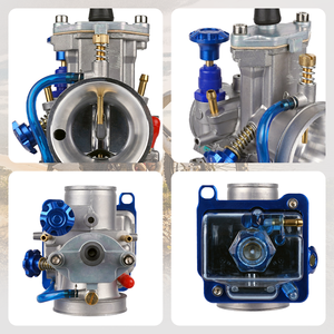 <span class=keywords><strong>Carburateur</strong></span> KEIHIN PWK 28/30/32/34 mm de Haute Qualité avec Couvercle Inférieur Bleu – Haute Performance pour Moto 125-300cc 2/4 Temps - Product Image 2