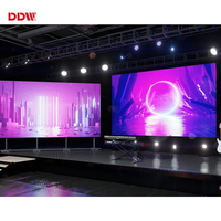 Affichage matriciel LED à épissure transparente et entretien facile, résolution élevée P3.91, écran LED de location intérieur/extérieur SMD1921