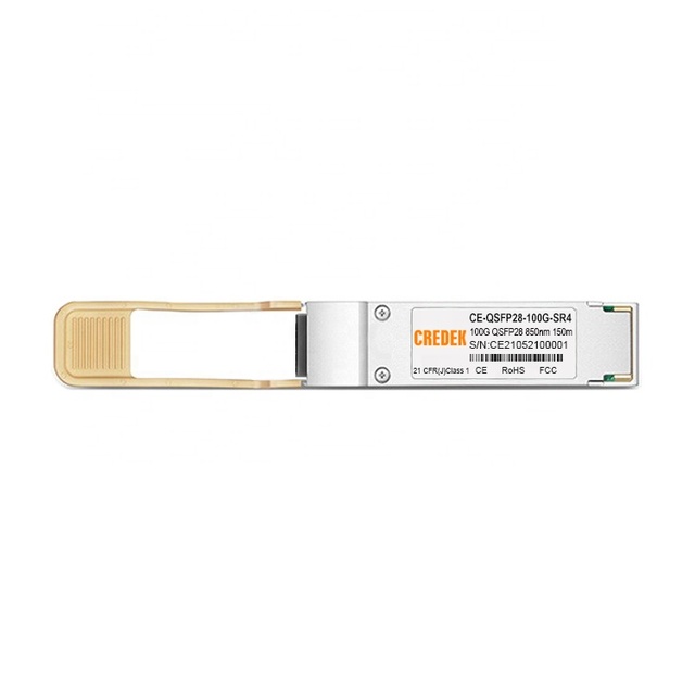 QSFP28 100G SFP SR Module 100GBASE-SR4 850nm 100m DDM DOM MTP MPO OM3 OM4 OM5 MMF 100G SR4 QSFP+ Optical Transceiver Module