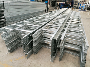 High Quality <b>Large</b> Span Ladder Type Aluminum Alloy Cable <b>Trays</b> for Industrial & Construction Use 80-pcs Capacity - Product Image 2
