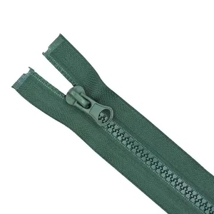 Fermeture à glissière en plastique en gros personnalisée en usine avec longue chaîne 3 #5 #8 # Double extrémité ouverte et fermée pour vêtements et chaussures Matériau en résine - Product Image 4