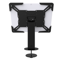 Support de tablette inclinable et pivotant en métal avec rotation à 360 degrés et inclinaison à 180 degrés pour tablettes Android de 7 à 10,1 pouces, capacité de 20 livres