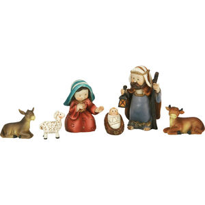 8.5 cm Suitable 6-Piece <b>Nativity</b> <b>Set</b> Christmas Figurine & Toy-<b>Nativity</b> Figures (9006935222999) - Product Image 1