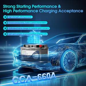 Batería EBL Platinum AGM BCI Grupo 47R-12V 60Ah 100Min RC 660A CCA, Potencia de Arranque Automático para Aplicaciones de Ciclo Profundo - Product Image 3