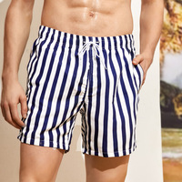 Hotsell Maillot de bain imperméable à séchage rapide Poches String Waist Short de plage avec maille intérieure Short de bain pour homme 6 ''Tronc de surf