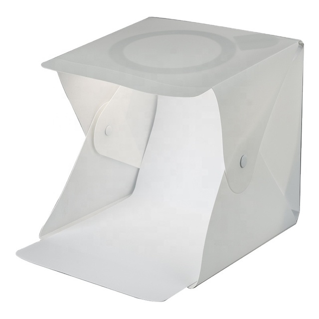 40cm Folding Light Box Photography LED Light Room Photo Studio Light Tent Soft Box for Camera Include 6 Backgrounds