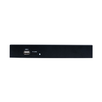Encodeur/Décodeur HSC-W Webrtc 4 flux H.264 H.265 HDMI avec sortie HDMI en boucle, 8 RTMP, prise en charge de l'enregistrement sur carte TF