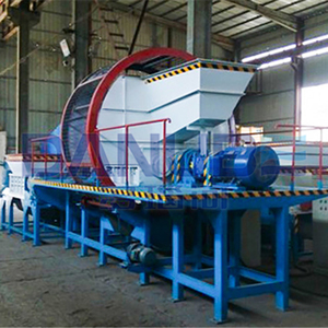 Wood Chipper Shredder High Capacity Tree Roots Pallet Shredder Wood Twin Shaft Shredder - Product Image 6