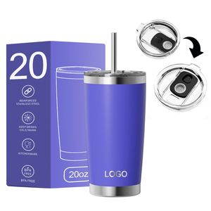 Vaso Térmico de Acero Inoxidable 304 con Aislamiento al Vacío, Tapa Doble para Bebidas, 12oz, para Auto, Libre de BPA, 6-12 Horas de Duración, con Logotipo OEM Promocional al por Mayor - Product Image 3