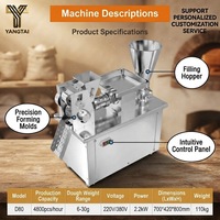 Machine automatique multifonctionnelle en acier inoxydable YT pour la fabrication de raviolis, de samosas et d'empanadas, 100 pièces/min, 2,2 kW