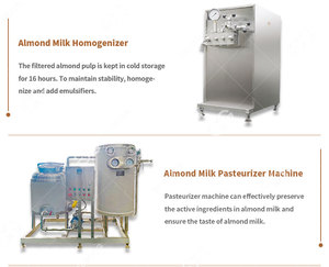 Procesador de molienda de leche, máquina trituradora de leche de almendro para hacer leche - Product Image 6