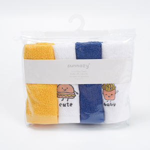 Lingette Bébé en Coton Pur 100% Direct Usine 25*25cm, <span class=keywords><strong>Petite</strong></span> Serviette Douce au Toucher pour Soin <span class=keywords><strong>de</strong></span> la Douceur du Nouveau-Né pour Chambre Compressée - Product Image 4