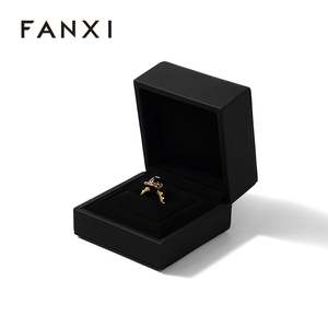 Caja de Joyería FANXI con Cinta, Caja para Collares, Pendientes, Pulseras, Anillos, Caja de Regalo - Product Image 3