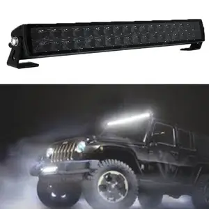 BRT Lampu LED Off Road 2 Baris, Lampu Bar Led Led 32 42 50 22 Inci 52 Inci Offroad 4X4 Mobil Truk Melengkung LED