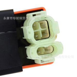 ชุดจุดระเบิดแต่ง Haomai GY6 สีส้ม สำหรับรถสกู๊ตเตอร์มอเตอร์ไซค์ 50 150 ซีซี  อะไหล่ซ่อมแซมและเปลี่ยนทดแทน AC CDI Igniter - Product Image 2