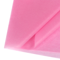 Rouleau de papier de copie rose 17g, doux au toucher, semi-transparent, pour emballage alimentaire, doublure de boîte cadeau, papier d'emballage pour boulangerie