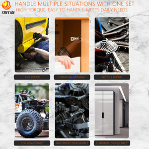 Chiave esagonale di sicurezza in acciaio C45 e CR-V, misure singole S1-S19, disponibili <span class=keywords><strong>Torx</strong></span>, a sfera e a punta piatta - Product Image 5