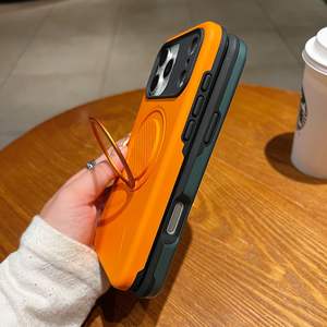 เคสสำหรับ iPhone 17 Pro Max, iPhone 16, และ iPhone 15 พร้อมขาตั้งแม่เหล็กหมุนได้ และเคสกันกระแทกสำหรับ iPhone 14 - Product Image 5
