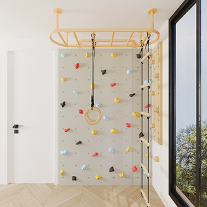 Chine Usine Intérieur Enfants Escalade Mur Salle de Sport Cube avec Monkey Bar Salle de Jeux Sensorielle pour Fun Play Amusement <span class=keywords><strong>Park</strong></span> - Product Image 5