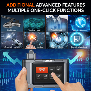 ANCEL-herramienta de diagnóstico de maquinaria de construcción para coche, escáner completo de regeneración DPF para Caterpillar <span class=keywords><strong>John</strong></span> Deere, HD3600 - Product Image 2