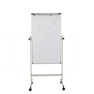 Whiteboard and Felt <strong>Flip</strong> <strong>Chart</strong>, Reversible Multi-function <strong>Board</strong> <strong>With</strong> <strong>Paper</strong> <strong>Clips</strong>, One Whiteboard and One Notice <strong>Board</strong> - Product Image 3