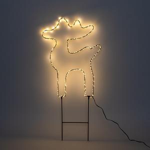 RENNA LED CON 180 LUCI BIANCO CALDO 33X48CM - Product Image 1