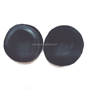 Almohadillas redondas de terciopelo de fábrica de 50mm y 55mm para auriculares <span class=keywords><strong>Koss</strong></span> AKG Sennheiser - Product Image 3