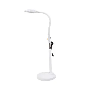 Groothandel 127Mm Beweegbare Vergrootglas Lamp, 8x Led Schoonheidssalon Vergrootglas