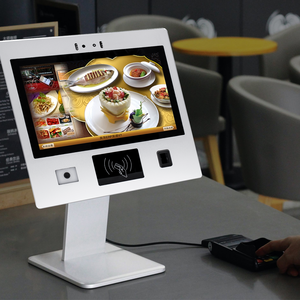 Kiosque de terminal de caisse tout-en-un de commande en libre-service de 13.3 pouces avec lecteur de <span class=keywords><strong>code</strong></span> <span class=keywords><strong>Qr</strong></span> - Product Image 3