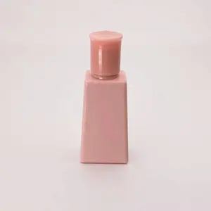 Розовая бутылка 30 мл, 15 мм, пластиковая бутылка с откидной крышкой для рук и крема с пластиковой крышкой 15-415