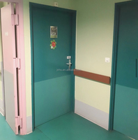 Lembaran PVC Kaku Anti-Statis Tahan Lembab Warna Matt Color Finish untuk Dekorasi dan Perlindungan Dinding Setengah dan Penuh di Rumah Sakit