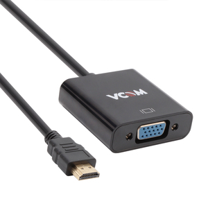 <span class=keywords><strong>Cable</strong></span> Convertidor de Monitor de Computadora VCOM, <span class=keywords><strong>HDMI</strong></span> <span class=keywords><strong>a</strong></span> <span class=keywords><strong>VGA</strong></span>, Macho <span class=keywords><strong>a</strong></span> Hembra, Negro, 15 cm - Product Image 3
