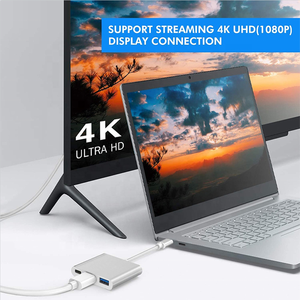 ฮับ USB แบบสามในหนึ่งเดียวแบบพกพา Type-C ไปยัง HDTV ฮับสามในหนึ่งเดียว USB C ไปยัง HDTV - Product Image 5