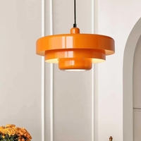 Lampe de plafond industrielle colorée, style rétro moderne, multi-pendentifs, pour restaurant, cuisine, îlot, bar