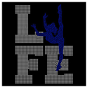 Изготовленный на заказ гимнастический горный хрусталь передача оптовая продажа железа на Трансферы Дизайн - Product Image 3