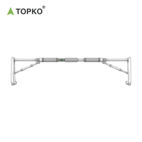 TOPKO Barre de traction pour porte d'entraînement intensif pour la salle de sport à domicile Barre de traction pour l'exercice