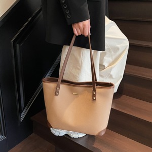 Bolsos Tote de Cuero PU de Alta Calidad, Impermeables, de Gran Capacidad, para Mujer - Product Image 2